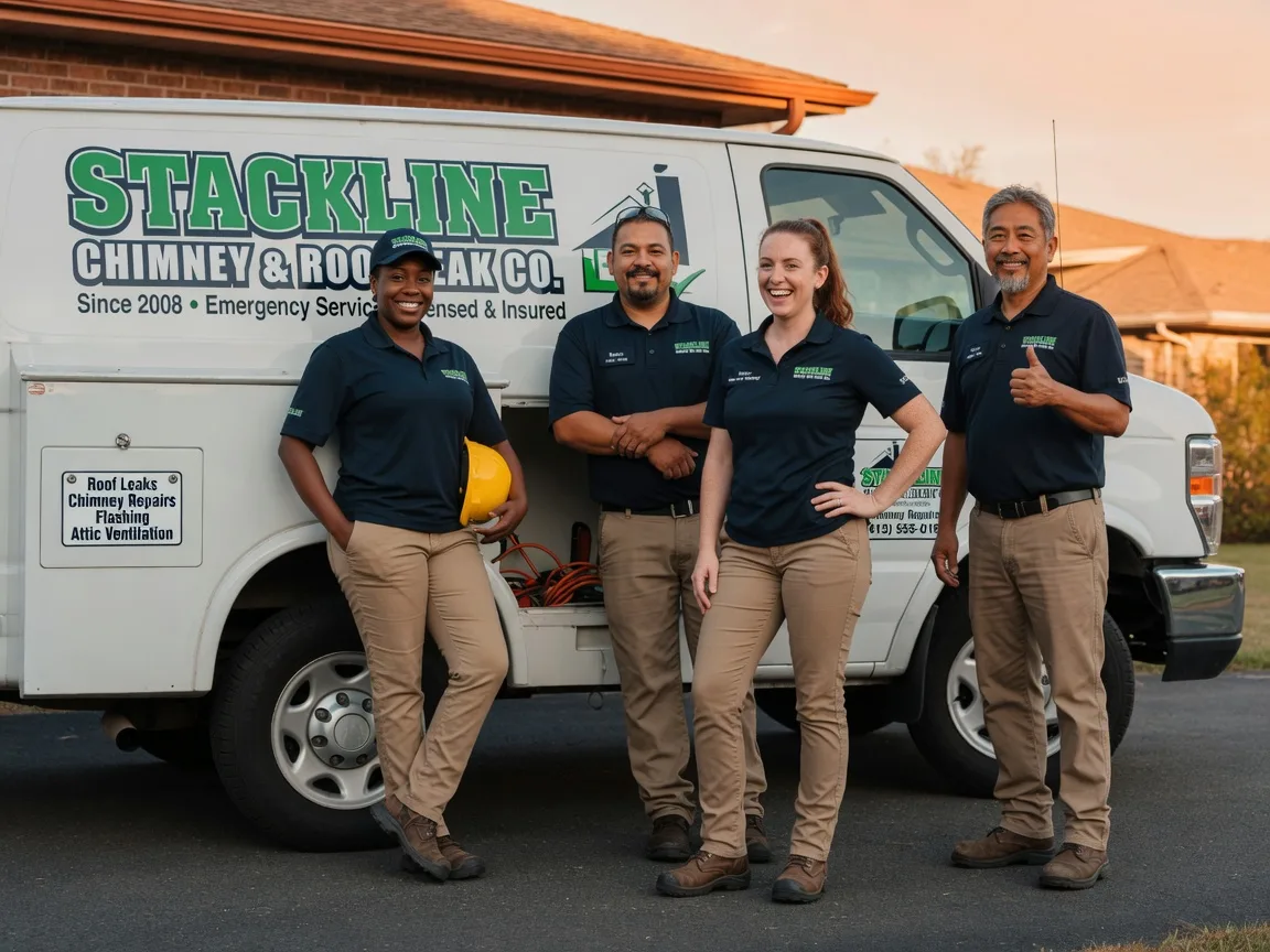 Chimney flashing repair company in Camden, ME